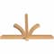 Ekena Millwork Redmond Smooth Timber Gable Bracket, Western Red Cedar, 60"W x 40"H x 3 1/2"D x 3 1/2"F, 16/12 Pitch GBW060X40X0404RED00SWR - alternate 2